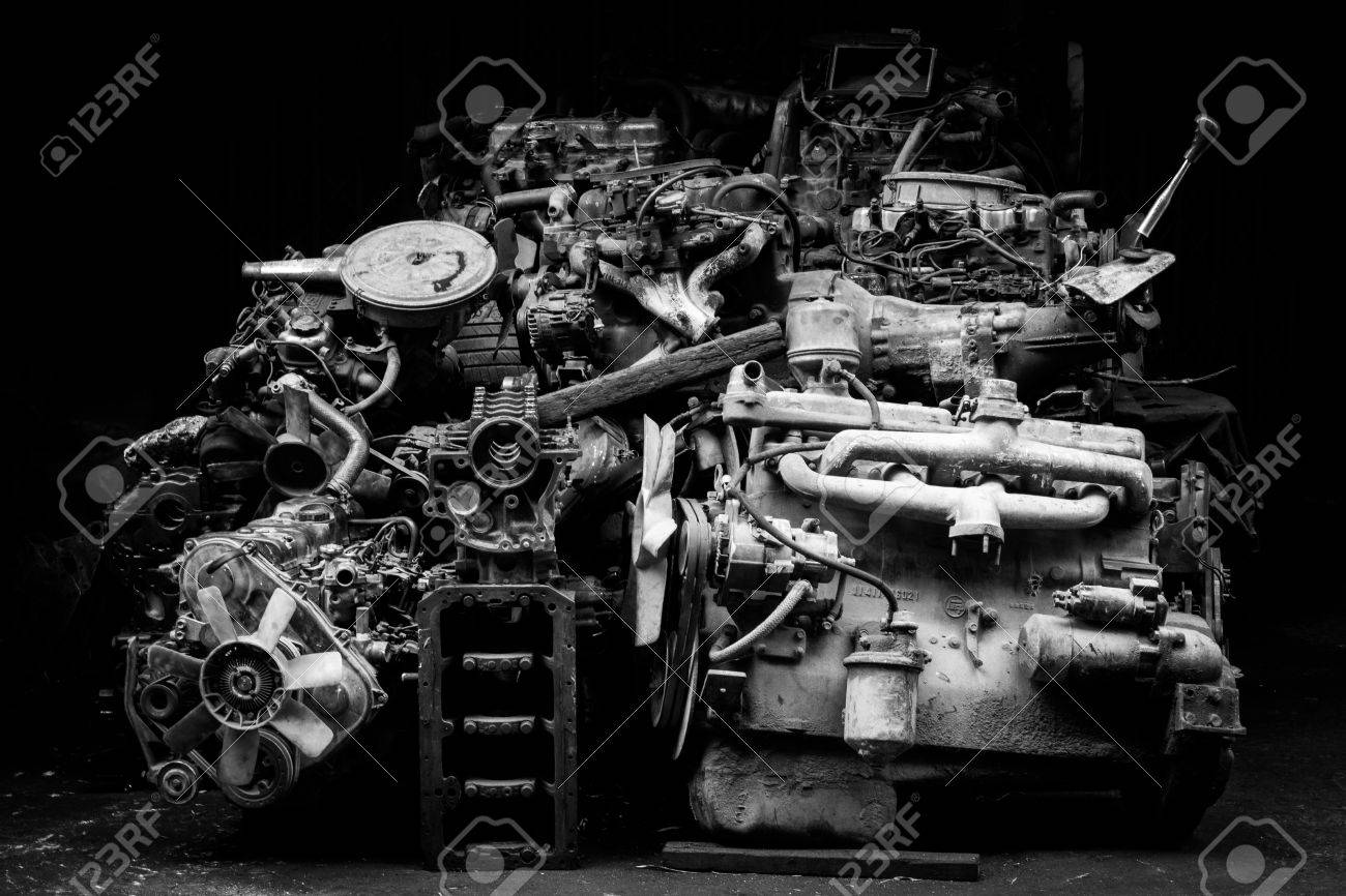 Auto spare parts engine
