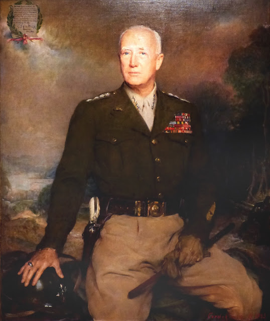George S. Patton 1945 by Boleslaw Jan Czedekowki